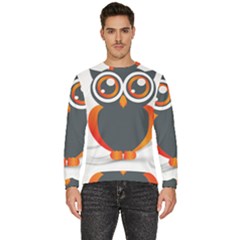 Owl Logo Men s Fleece Sweatshirt by Ket1n9