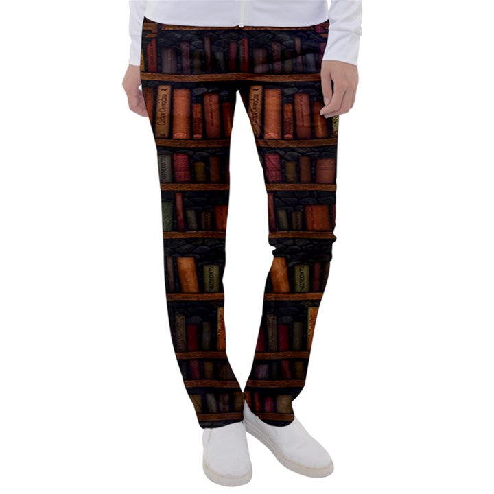 Books Library Women s Casual Pants