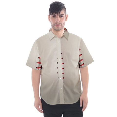 Baseball Men s Short Sleeve Shirt by Ket1n9