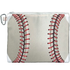 Baseball Canvas Cosmetic Bag (xxxl) by Ket1n9