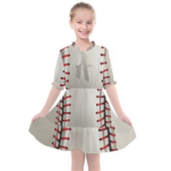 Baseball Kids  All Frills Chiffon Dress by Ket1n9