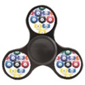 Racked Billiard Pool Balls Finger Spinner View1