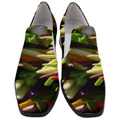 Bright Peppers Women Slip On Heel Loafers by Ket1n9