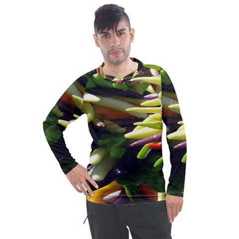 Bright Peppers Men s Pique Long Sleeve T-shirt by Ket1n9