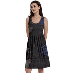 World Map Classic Skater Dress