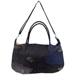 World Map Removable Strap Handbag by Ket1n9