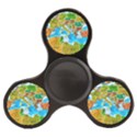 World Map Finger Spinner View2