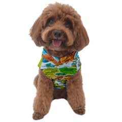 World Map Dog Sweater by Ket1n9