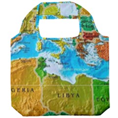 World Map Foldable Grocery Recycle Bag by Ket1n9