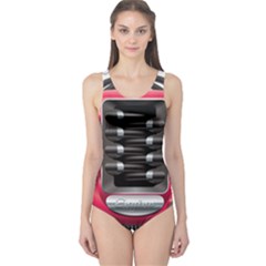 Car Engine One Piece Swimsuit by Ket1n9