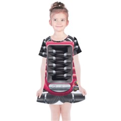 Car Engine Kids  Simple Cotton Dress by Ket1n9