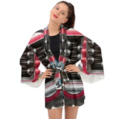 Car Engine Long Sleeve Kimono by Ket1n9