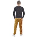 Golden Pattern Vintage Gradient Vector Men s Jogger Sweatpants View2