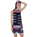 Car Engine Racer Back Hoodie Dress View1