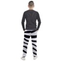 White Tiger Skin Men s Jogger Sweatpants View2