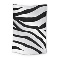 White Tiger Skin Small Tapestry