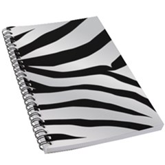 White Tiger Skin 5 5  X 8 5  Notebook by Ket1n9