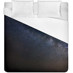 Cosmos-dark-hd-wallpaper-milky-way Duvet Cover (king Size) by Ket1n9