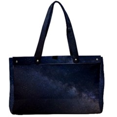 Cosmos-dark-hd-wallpaper-milky-way Canvas Work Bag by Ket1n9