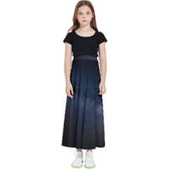 Cosmos-dark-hd-wallpaper-milky-way Kids  Flared Maxi Skirt by Ket1n9