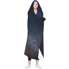 Cosmos-dark-hd-wallpaper-milky-way Wearable Blanket by Ket1n9