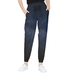 Cosmos-dark-hd-wallpaper-milky-way Women s Tapered Pants by Ket1n9