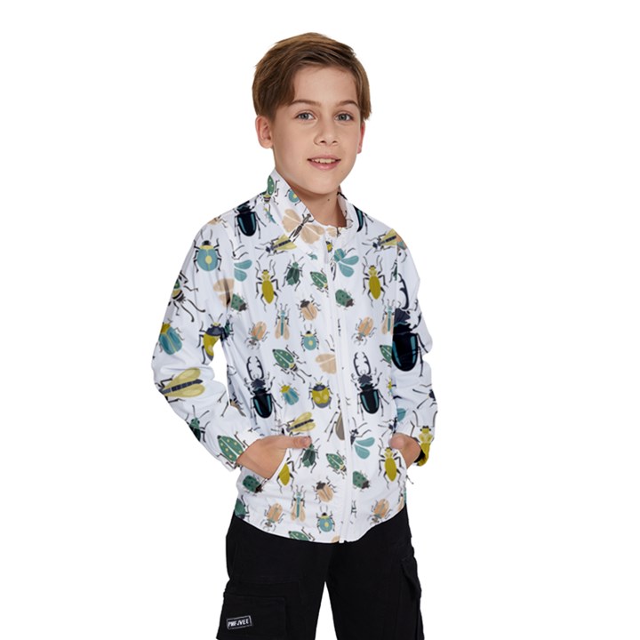 Insect Animal Pattern Kids  Windbreaker