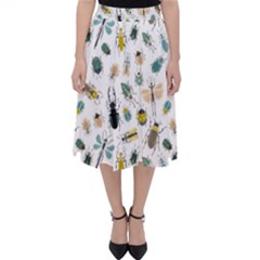 Insect Animal Pattern Classic Midi Skirt by Ket1n9