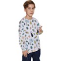 Insect Animal Pattern Kids  Crewneck Sweatshirt View3