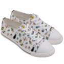 Insect Animal Pattern Men s Low Top Canvas Sneakers View3