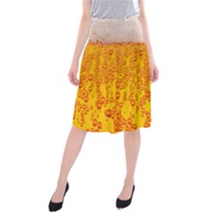 Beer Alcohol Drink Drinks Midi Beach Skirt by Ket1n9