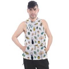 Insect Animal Pattern Men s Sleeveless Hoodie by Ket1n9