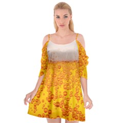 Beer Alcohol Drink Drinks Cutout Spaghetti Strap Chiffon Dress by Ket1n9