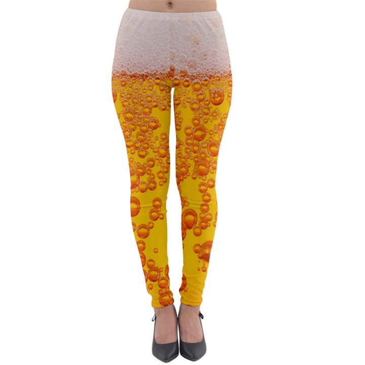 Beer Alcohol Drink Drinks Lightweight Velour Leggings