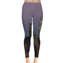 Skyline-city-manhattan-new-york Everyday Leggings  by Ket1n9