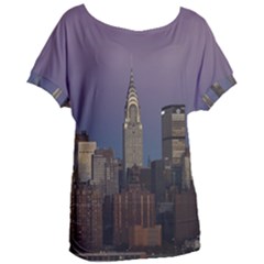 Skyline-city-manhattan-new-york Women s Oversized T-shirt by Ket1n9