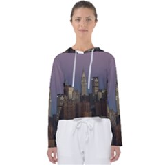 Skyline-city-manhattan-new-york Women s Slouchy Sweat by Ket1n9