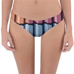 Shingle-roof-shingles-roofing-tile Reversible Hipster Bikini Bottoms by Ket1n9