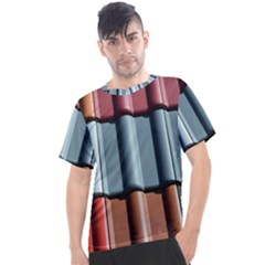 Shingle-roof-shingles-roofing-tile Men s Sport Top by Ket1n9