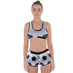 Soccer Ball Racerback Boyleg Bikini Set by Ket1n9