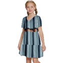 Shingle-roof-shingles-roofing-tile Kids  Short Sleeve Tiered Mini Dress View2