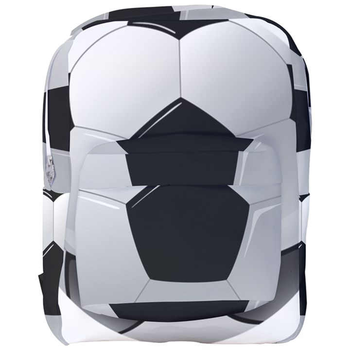 Soccer Ball Full Print Backpack