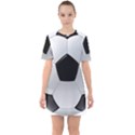 Soccer Ball Sixties Short Sleeve Mini Dress View1