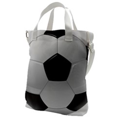 Soccer Ball Canvas Messenger Bag by Ket1n9