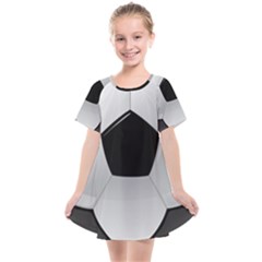 Soccer Ball Kids  Smock Dress