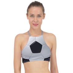 Soccer Ball Halter Bikini Top by Ket1n9