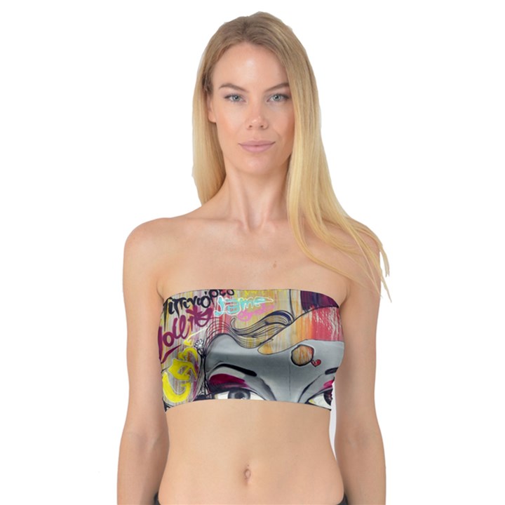 Graffiti-mural-street-art-painting Bandeau Top