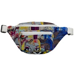 Graffiti-mural-street-art-painting Fanny Pack by Ket1n9