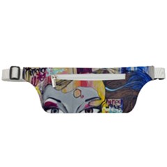 Graffiti-mural-street-art-painting Active Waist Bag