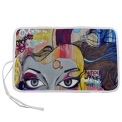 Graffiti-mural-street-art-painting Pen Storage Case (m) by Ket1n9